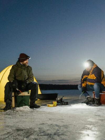 Ice fishing