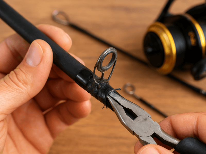 Fishing equipment repair