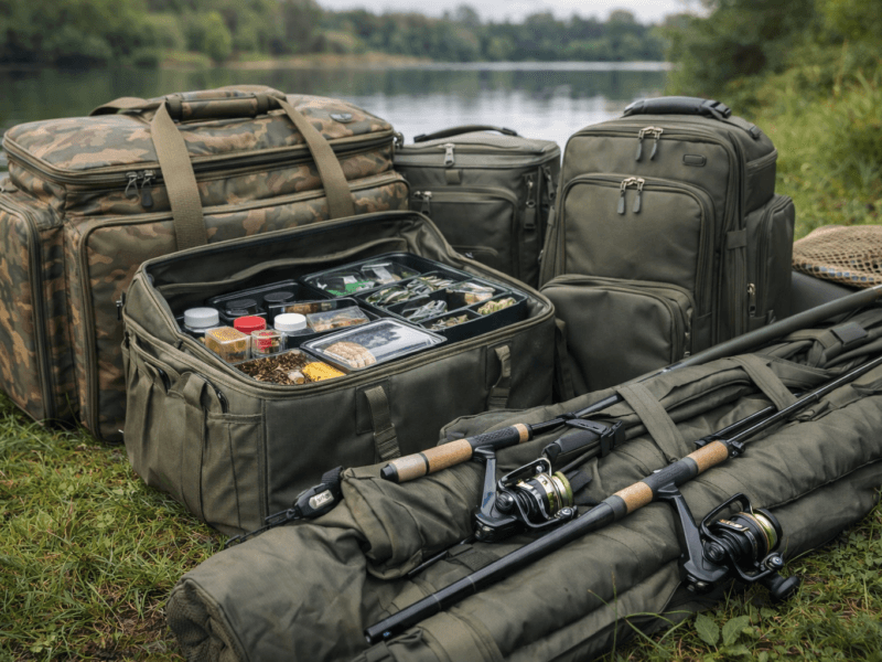 Carp fishing bags & holdalls, barbel fishing bags & holdalls