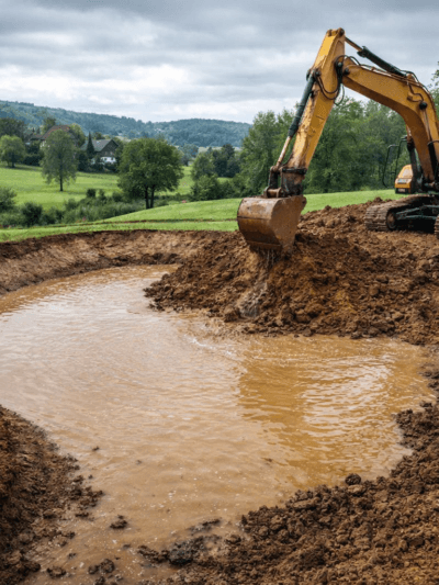 Pond Digging And Maintenance Services
