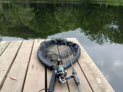 Trout fishing set